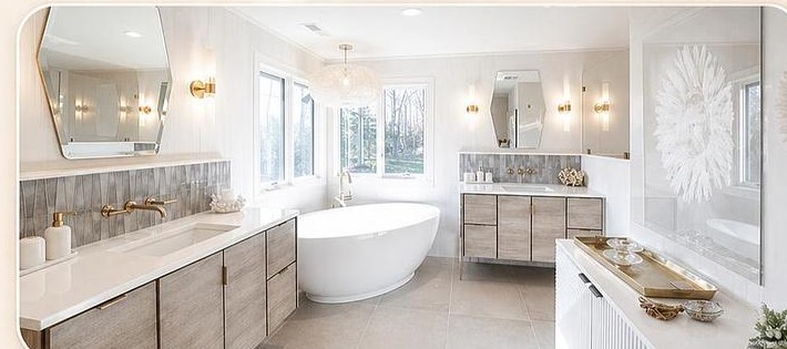 Renovated bathroom